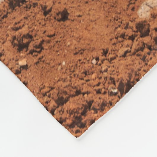 Individuelle Name-Grabbahn Fleecedecke (Ecke)