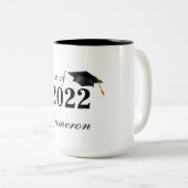 Individuelle Name Grad Tasse (VorderseiteRechts)