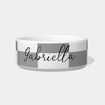 Individuelle Name-Graue Karo-Blockstruktur