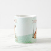 Individuelle Name Great Dane Pet Hund Kaffeetasse (Mittel)