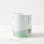 Individuelle Name Greyhound Pet Dog Kaffeetasse (Mittel)