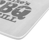 individuelle Name GRILLEN Grillmeisterin Schneidebrett (Ecke)
