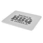 individuelle Name GRILLEN Grillmeisterin Schneidebrett (Ecke)