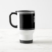 Individuelle Name Groom Travel Mug Reisebecher (Links)