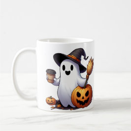 Individuelle Name Halloween-Geist-Kaffee-Tasse Kaffeetasse