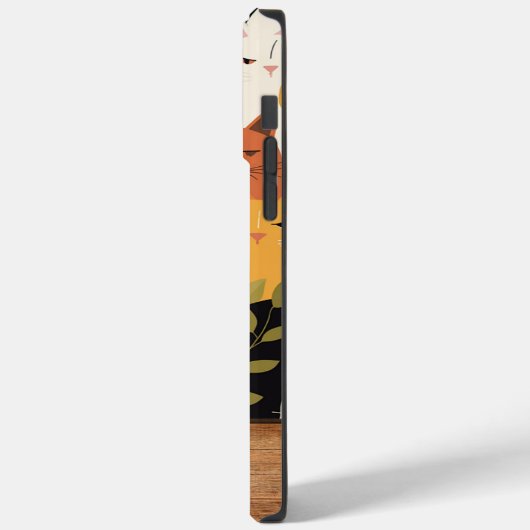 Individuelle Name Handy-Case-Katzen Case-Mate iPhone Hülle (Rückseite / Links)