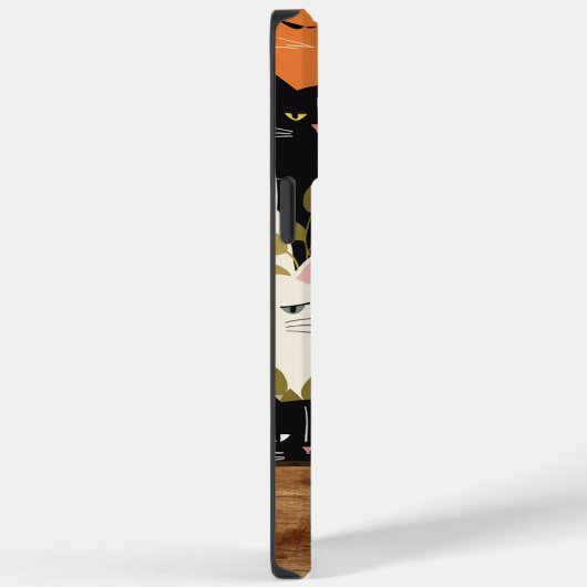 Individuelle Name Handy-Case-Katzen Case-Mate iPhone Hülle (Rückseite / Rechts)