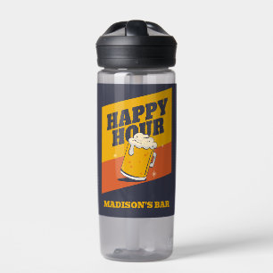 Individuelle Name Happy Hour Trinkflasche