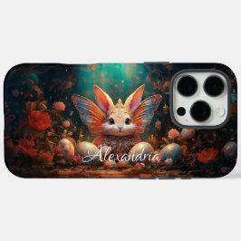 Individuelle Name Happy Osterfest Bunny mit Ostere iPhone 16 Pro Max Hülle