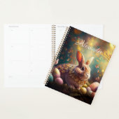 Individuelle Name Happy Osterfest Bunny mit Ostere Planer (Anzeige)