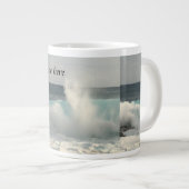 Individuelle Name Hawaii Jumbo Kaffee Tasse (Vorderseite Rechts)