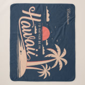 Individuelle Name Hawaii Sherpadecke (Vorderseite)