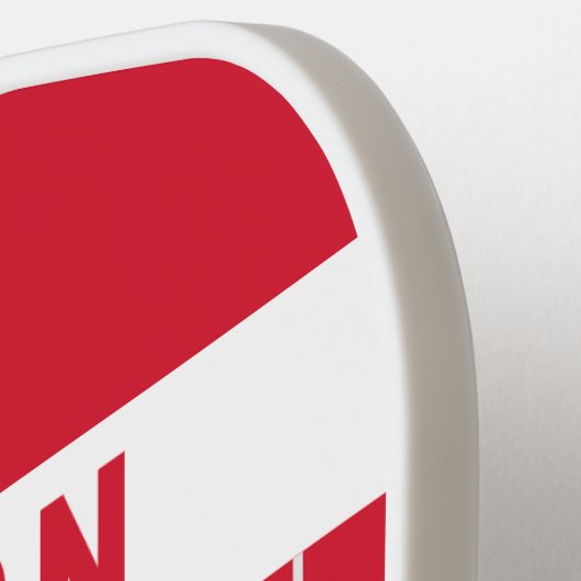 Individuelle Name Hearts Pickleball Schläger (Linke Seite)