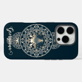 Individuelle Name Heiliger Star des Wunders Orname Case-Mate iPhone Hülle (Rückseite (Horizontal))