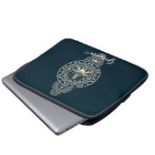 Individuelle Name Heiliger Star des Wunders Orname Laptopschutzhülle (Vorne Knopf)