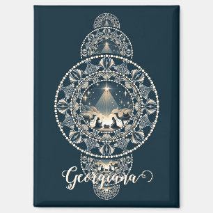 Individuelle Name Heiliger Star des Wunders Orname Magnet