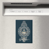 Individuelle Name Heiliger Star des Wunders Orname Magnet (In Situ (Geschirrspüler))