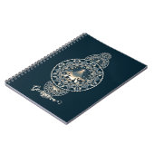 Individuelle Name Heiliger Star des Wunders Orname Notizblock (Linke Seite)