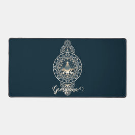 Individuelle Name Heiliger Star des Wunders Orname Schreibtischunterlage