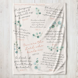 Individuelle Name Heilung Schriften Gebet Geschenk Sherpadecke