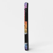 Individuelle Name heller Regenbogen Glitzer Chefin Case-Mate iPhone Hülle (Hinten/Links)