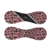 Individuelle Name hellrosa Glitzer Leopard Baseball (Paneele)