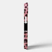 Individuelle Name hellrosa Glitzer Leopard Case-Mate iPhone Hülle (Rückseite / Rechts)