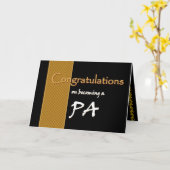 INDIVIDUELLE NAME Herzlichen Glückwunsch Arztassis Karte (Gelbe Blume)