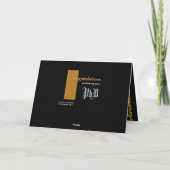 INDIVIDUELLE NAME Herzlichen Glückwunsch für Ihren Karte (Rückseite)