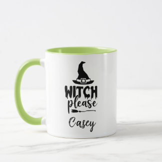 Individuelle Name " Hexenbitte" Tasse