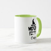 Individuelle Name " Hexenbitte" Tasse (VorderseiteRechts)