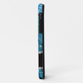 Individuelle Name Himmel blauer Glitzer Anruf Case-Mate iPhone Hülle (Hinten/Links)