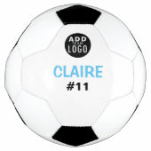 Individuelle Name Hinzufügen eines Logos Personali Fußball (Vorderseite)