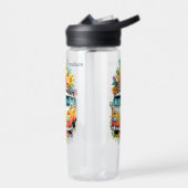 Individuelle Name Hippie Van Trinkflasche (Links)