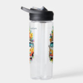 Individuelle Name Hippie Van Trinkflasche (Rechts)
