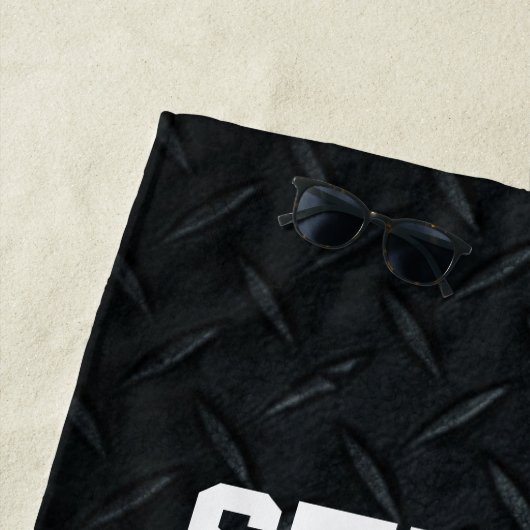 Individuelle Name Hirsche Jagd Männerjäger Strandtuch (Beispiel)