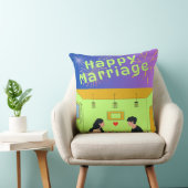 Individuelle Name Hochzeitskissen, Personalisierte Kissen (Stuhl )
