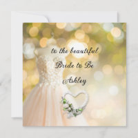 Individuelle Name Hochzeitskleid Brie to be card