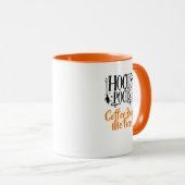 Individuelle Name "Hocus Pocus Coffee hilft mir be Tasse (VorderseiteRechts)