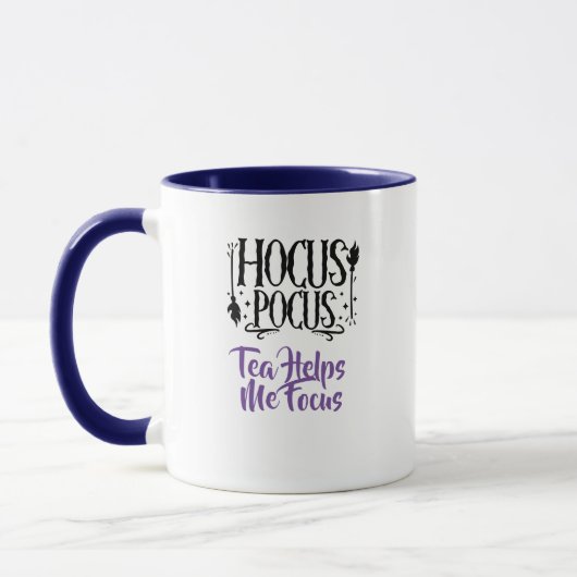 Individuelle Name "Hocus Pocus Tea hilft mir beim Tasse (Links)