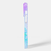 Individuelle Name Holographic Iridescent Case-Mate iPhone Hülle (Rückseite / Links)