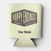 Individuelle Name Hoppy Endings Bierflasche Cooler Dosenkühler (Vorderseite)