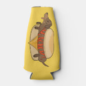 Individuelle Name Hot Dog Flaschenkühler (Vorderseite)