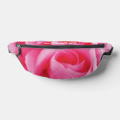 Individuelle Name Hübsch PINK ROSE Fanny Pack Bauchtasche (Ablage )