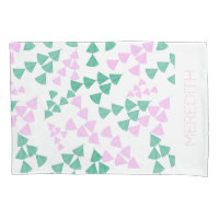 individuelle Name hübsches Blumenbett Pillowcase