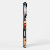 Individuelle Name Hühner Hennenroster-Eier iPhone Hülle (Rechte Seite)