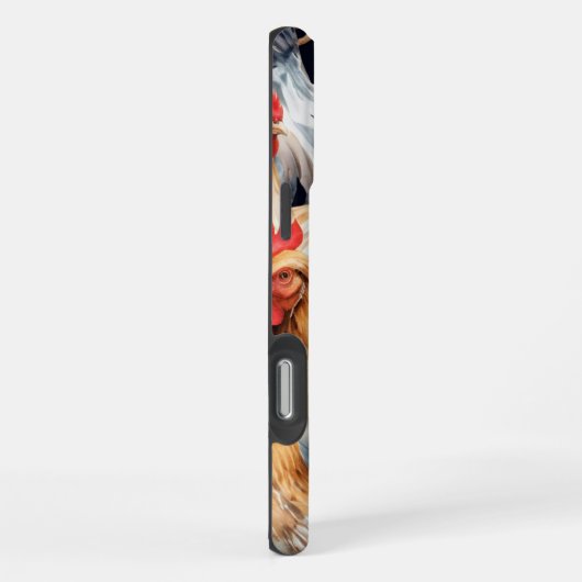 Individuelle Name Hühner Hennenroster-Eier iPhone Hülle (Rechte Seite)