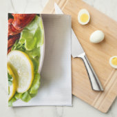 Individuelle Name Hummer Geschirrtuch (Viertel Falte)