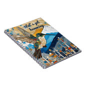 Individuelle Name Hummingbird Notizblock (Rechte Seite)