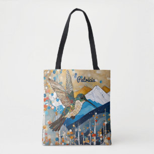 Individuelle Name Hummingbird Tasche